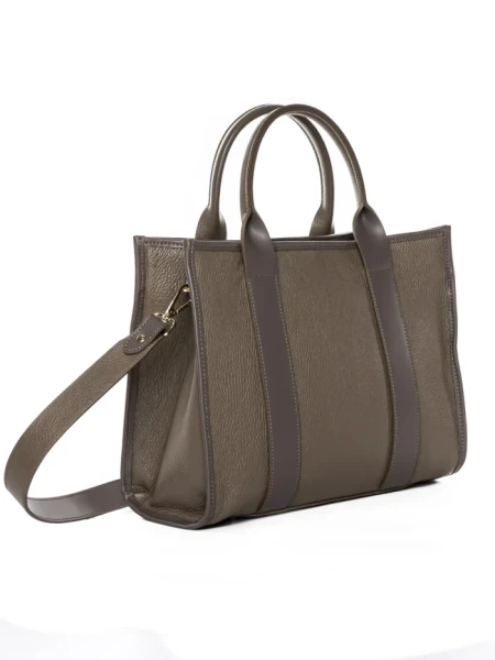 Genti Dama Din Piele Naturala GD45 KHAKI | FORSETI