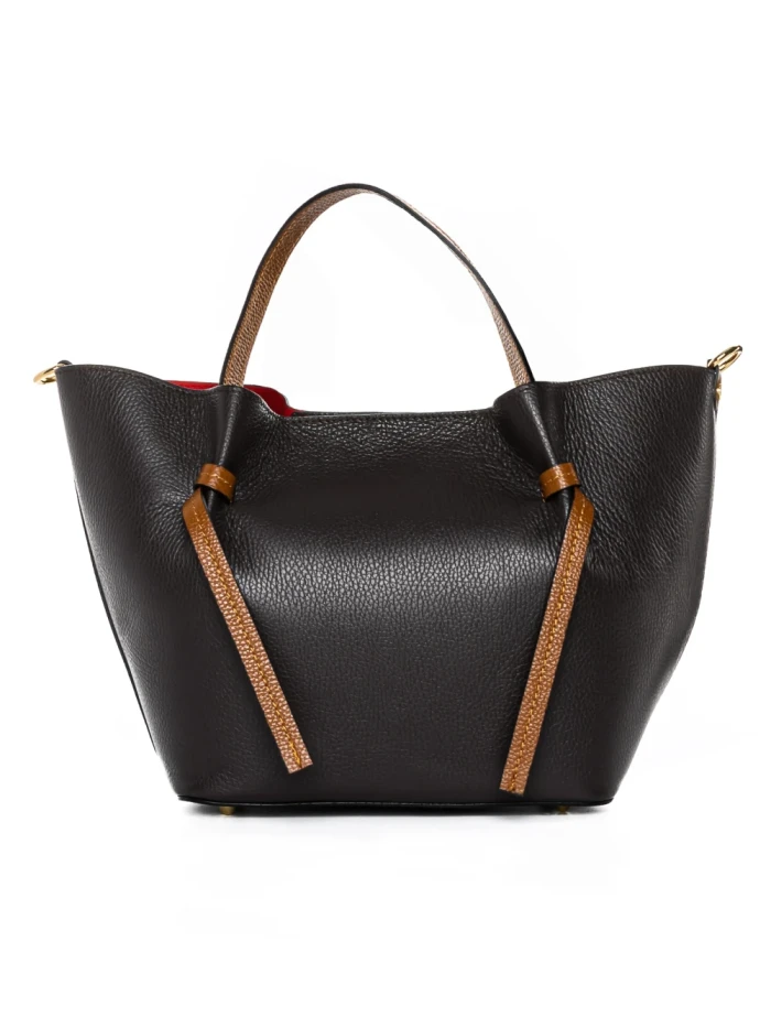 Genti Dama Din Piele Naturala GD53 DARK BROWN | FORSETI