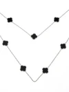Colier YP-38 ARGINTIU-NEGRU | MEI