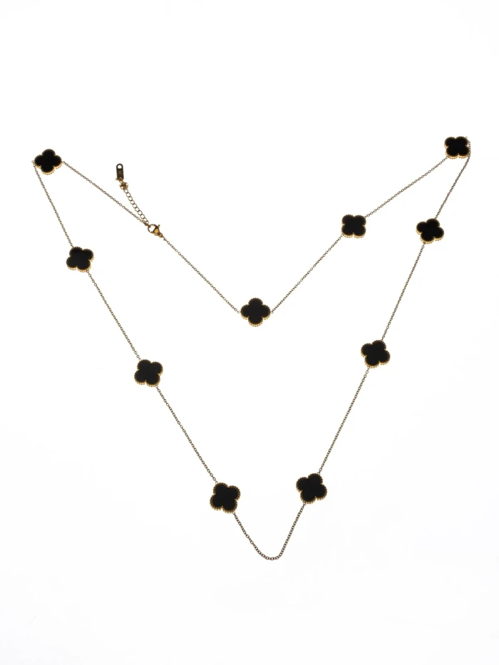 Colier YP-38 AURIU-NEGRU | MEI