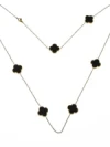 Colier YP-38 AURIU-NEGRU | MEI