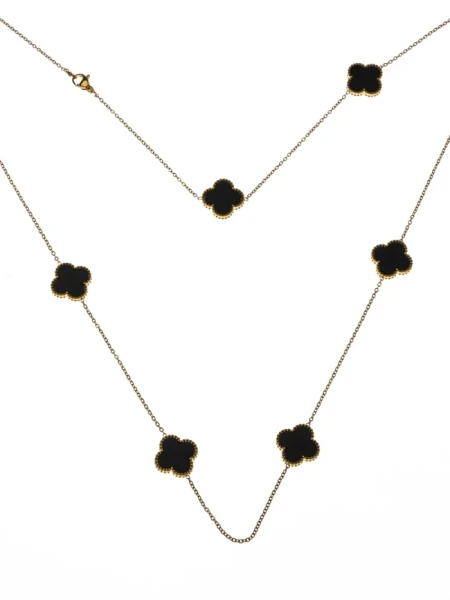 Colier YP-38 AURIU-NEGRU | MEI