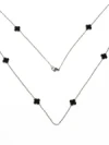 Colier YP-40 ARGINTIU-NEGRU | MEI