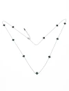 Colier de Dama YP-39 Argintiu-Verde | Mei