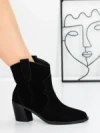 Ciocate Dama din piele naturala 52AD2 BLACK | PANTOFUL