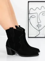 Ciocate Dama din piele naturala 52AD2 BLACK | PANTOFUL