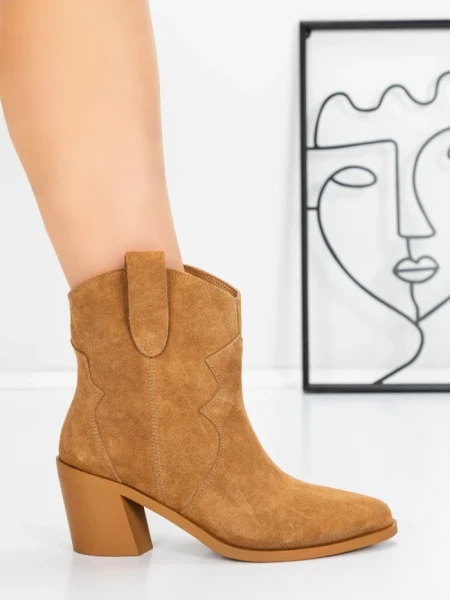 Ciocate Dama din piele naturala 52AD2 YELLOW | PANTOFUL