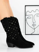 Ciocate Dama din piele naturala 52AD9 BLACK | PANTOFUL