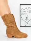 Ciocate Dama din piele naturala 52AD9 YELLOW | PANTOFUL