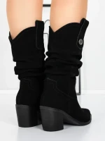 Ciocate Dama din piele naturala 52AD10 BLACK | PANTOFUL