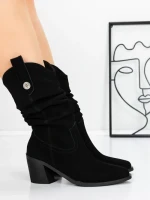 Ciocate Dama din piele naturala 52AD10 BLACK | PANTOFUL