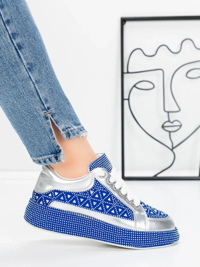 Sneakers Dama 5WL91 ROYAL BLUE | MEI