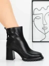 Ghete Dama din piele naturala K23574-8480 BLACK | JOSE SIMON