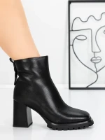 Ghete Dama din piele naturala K23574-8480 BLACK | JOSE SIMON