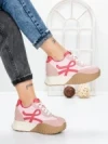 Pantofi Sport Dama cu Platforma 3A1 PINK | MEI