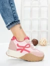 Pantofi Sport Dama cu Platforma 3A1 PINK | MEI