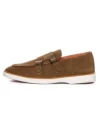Mocasini Barbati din piele naturala 5NXE57 YELLOW | PANTOFUL