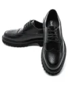 Pantofi Casual Barbati din piele naturala 5NXE67 BLACK | PANTOFUL