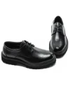 Pantofi Casual Barbati din piele naturala 5NXE68 BLACK | PANTOFUL