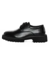 Pantofi Casual Barbati din piele naturala 5NXE68 BLACK | PANTOFUL