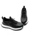 Pantofi Sport Barbati din piele naturala 5306 BLACK | ADVANCER