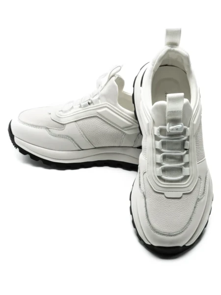 Pantofi Sport Barbati din piele naturala 5306 WHITE | ADVANCER