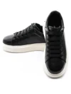 Pantofi Sport Barbati din piele naturala 5303 BLACK | ADVANCER