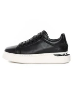 Pantofi Sport Barbati din piele naturala 5303 BLACK | ADVANCER