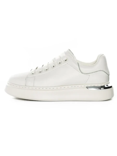Pantofi Sport Barbati din piele naturala 5303 WHITE | ADVANCER