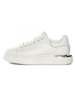 Pantofi Sport Barbati din piele naturala 5303 WHITE | ADVANCER