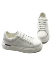 Pantofi Sport Barbati din piele naturala 5303 WHITE | ADVANCER