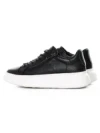Pantofi Sport Barbati din piele naturala 5305 BLACK-WHITE | ADVANCER