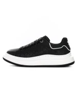 Pantofi Sport Barbati din piele naturala 5301 BLACK | ADVANCER
