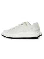 Pantofi Sport Barbati din piele naturala 5301 WHITE | ADVANCER