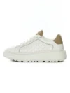 Pantofi Sport Barbati din piele naturala 5302 WHITE-APRICOT | ADVANCER