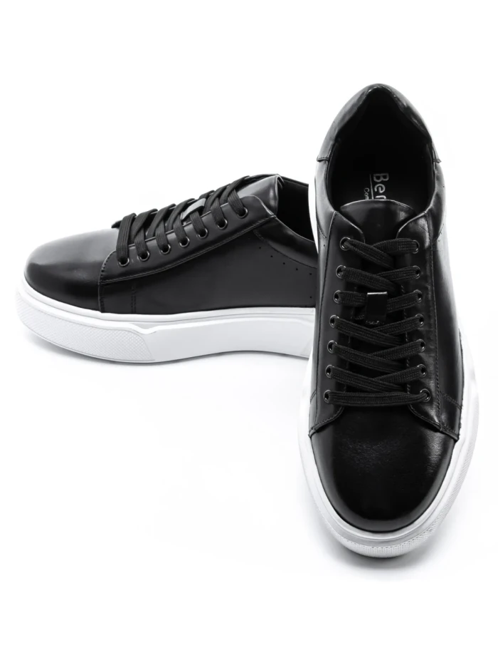 Pantofi Sport Barbati din piele naturala A921-1X BLACK | ADVANCER