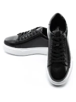 Pantofi Sport Barbati din piele naturala A921-1X BLACK | ADVANCER