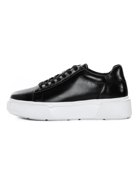 Pantofi Sport Barbati din piele naturala A921-1X BLACK | ADVANCER