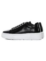 Pantofi Sport Barbati din piele naturala A921-1X BLACK | ADVANCER