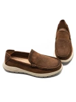 Mocasini Barbati din piele naturala 2852 BROWN | ADVANCER