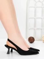 Pantofi Stiletto 5GZ80 BLACK | MEI