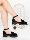 Pantofi Casual Dama 5H56 BLACK | MEI