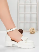 Pantofi Casual Dama 5H56 WHITE | MEI