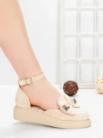 Pantofi Casual Dama 5H57 LIGHT BEIGE | MEI