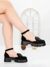Pantofi Casual Dama 5H58 BLACK | MEI