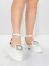 Pantofi Casual Dama 5H58 WHITE | MEI