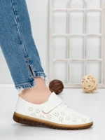 Balerini Dama 5XJ98 WHITE | MEI