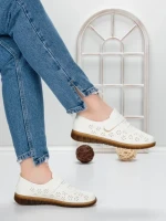 Balerini Dama 5XJ98 WHITE | MEI