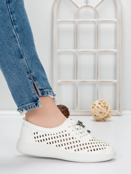 Balerini Dama 5XJ95 WHITE | MEI