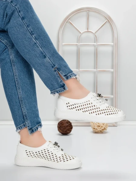 Balerini Dama 5XJ95 WHITE | MEI